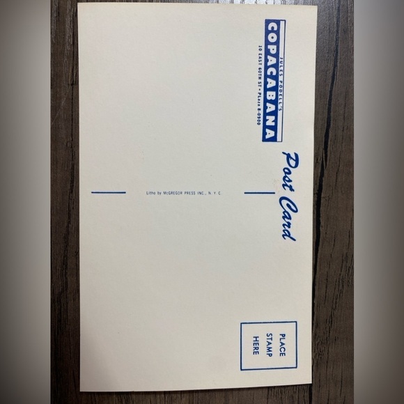 Iconic Image Vintage 1960’s Copacabana NY Fruit Hat Wesley Morse Unused … - Picture 2 of 2